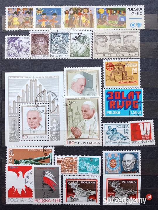 Znaczki polskie 1979 kasowane Leźnica Wielka-Osiedle sprzedam