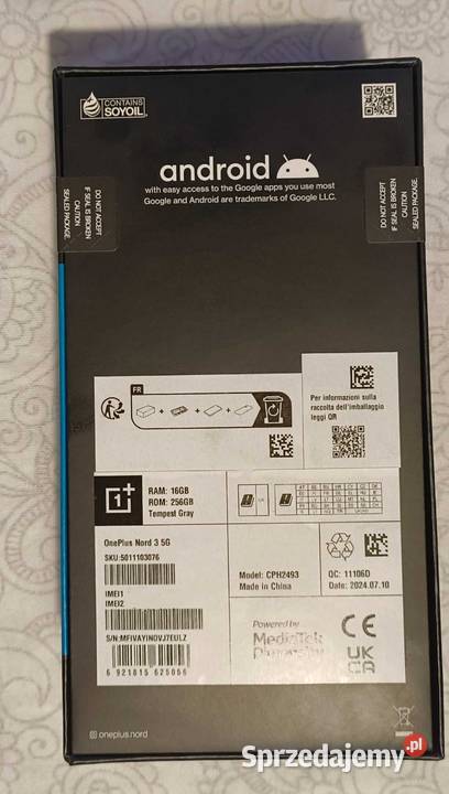 Oneplus Nord 3 16256 GB Nowy sprzedam