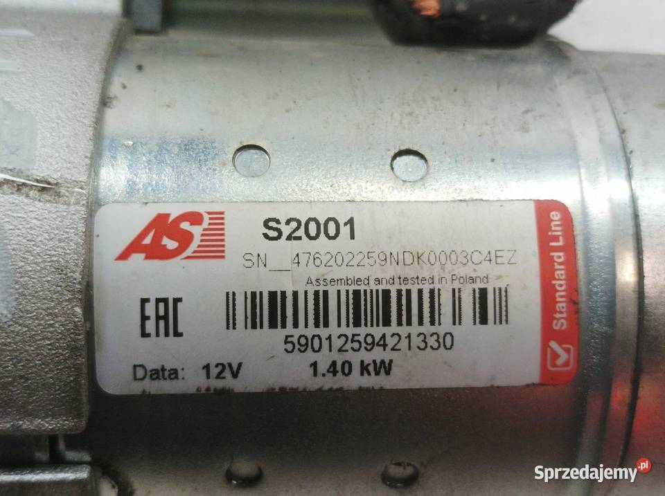 ROZRUSZNIK 17 CDTI Opel Astra III 20042014 H