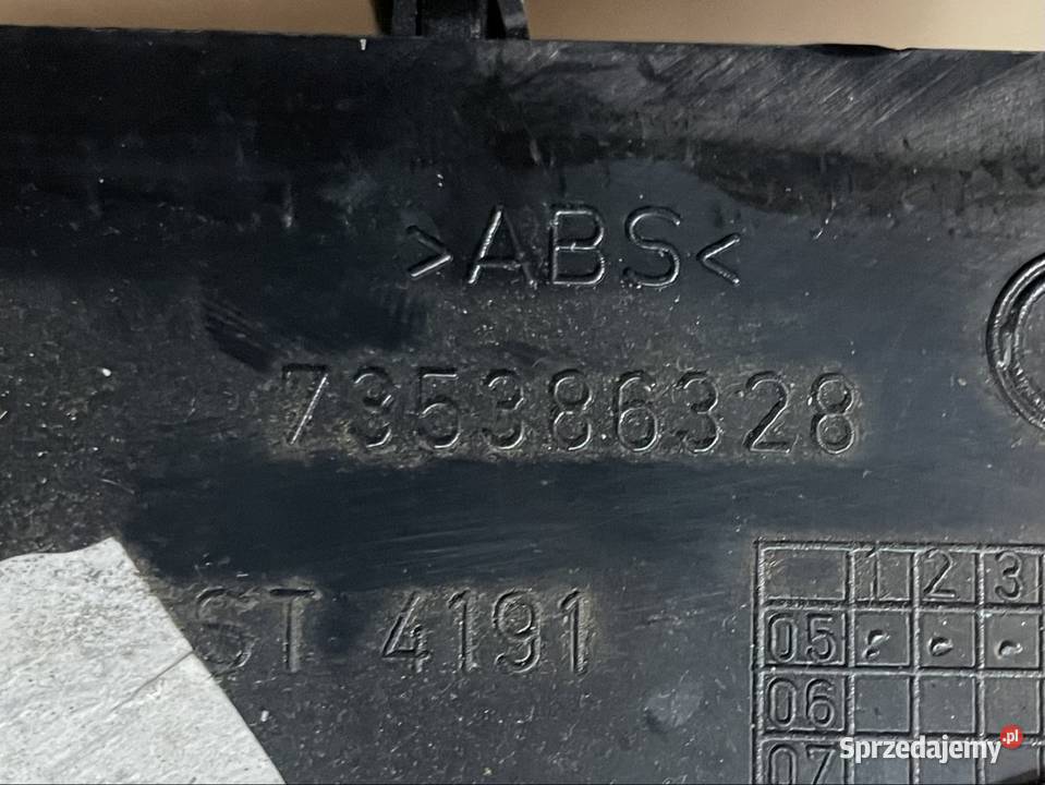 735386328 kratka nawiewu konsoli fiat grande Szczecin sprzedam