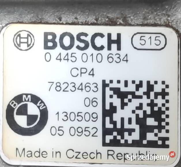 POMPA WYSOKIEGO CIŚNIENIA BMW N57D CP4 Swarzędz