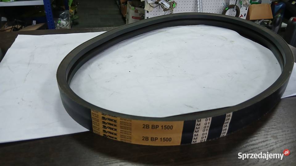Pasek klinowy napędu pompy hydraulicznej Bizon łódzkie Radomsko