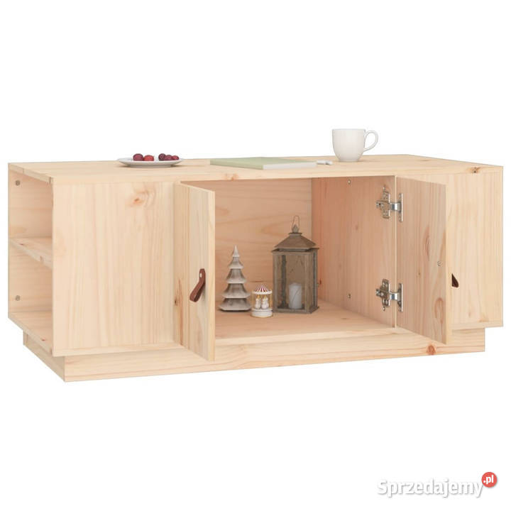 Stolik kawowy 100x50x41 lite drewno sosnowe Warszawa sprzedam