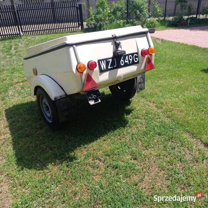 PRZYCZEPKA Niewiadów N250C 1989r z dokumentami Warszawa