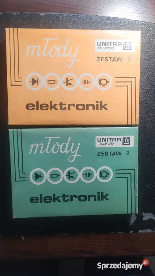 młody elektronik unitra telpod zestaw 1 i 2