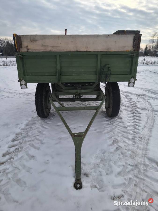Przyczepa rolnicza sztywna mazowieckie Chruszczewka Szlachecka