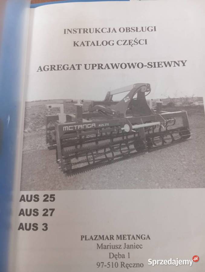 Sprzedam agregat uprawowosiewny Janów Lubelski