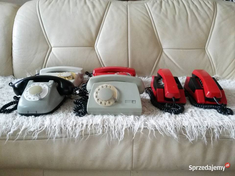 Stary TELEFON PRL stacjonarny tarczowy RWT