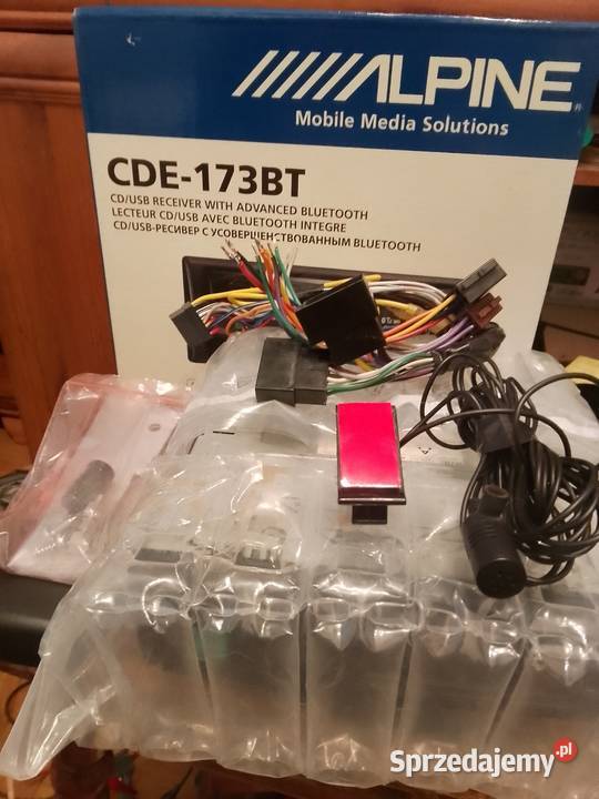 Radio Alpine Cde173bt Radioodtwarzacze Kraków