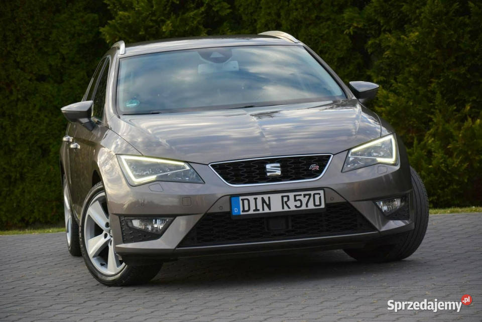 Seat Leon FR Full Led Skóry Navi RadarACC czujnik parkowania