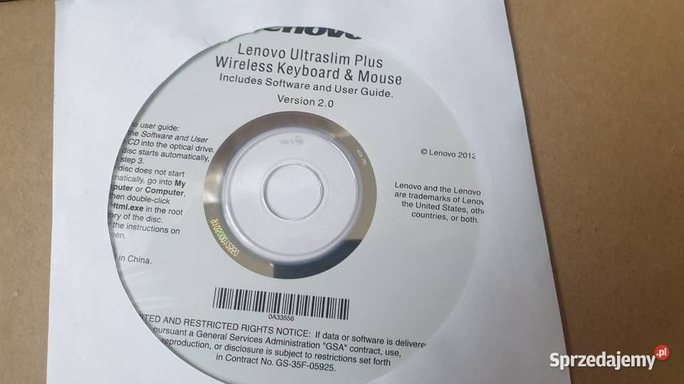 Nowa klawiatura myszka LENOVO KBRFBD71 brak bezprzewodowa Warszawa