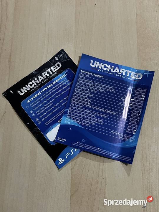 Uncharted Zaginione dziedzictwo 4 gra Gry na konsole sprzedam
