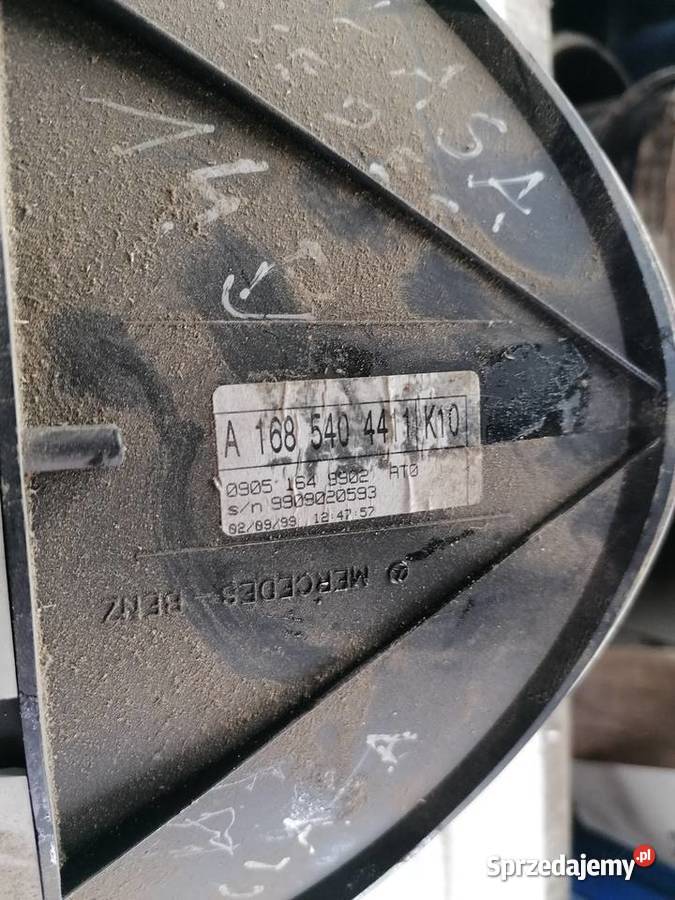 Zestaw Startowy Mercedes W168 Wisznice