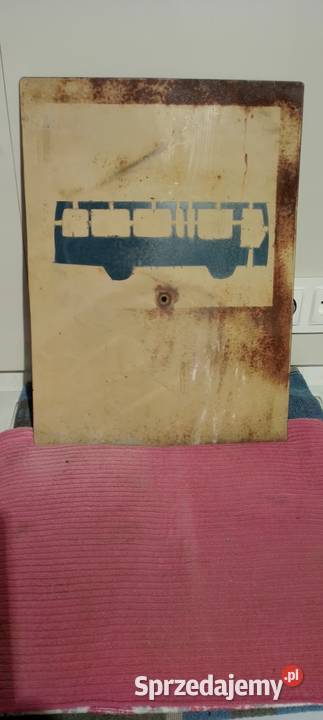 PKS znak przystankowy metalowy loftt Jarosław