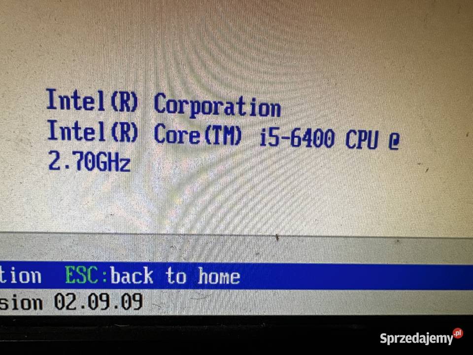 Komputer Lenovo ThinkCentre M710s I58GB RAMSSD Pamięć RAM 8192 Łańcut