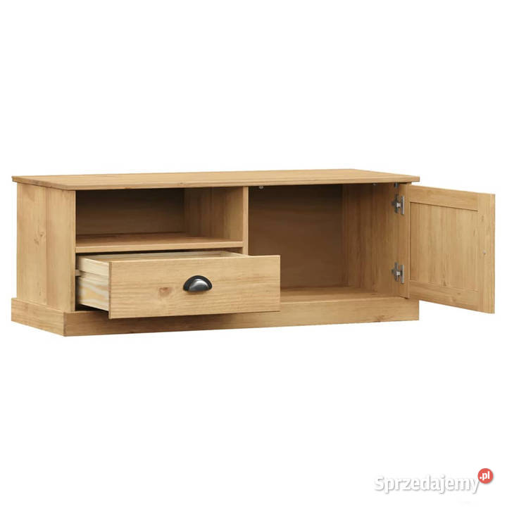 Szafka pod TV VIGO 106x40x40 lite drewno sosnowe