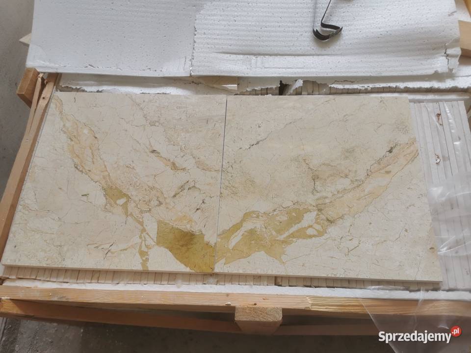 Marmur 40x40x13 Daino Reale Brecia Sarda Płytki małopolskie Poskwitów