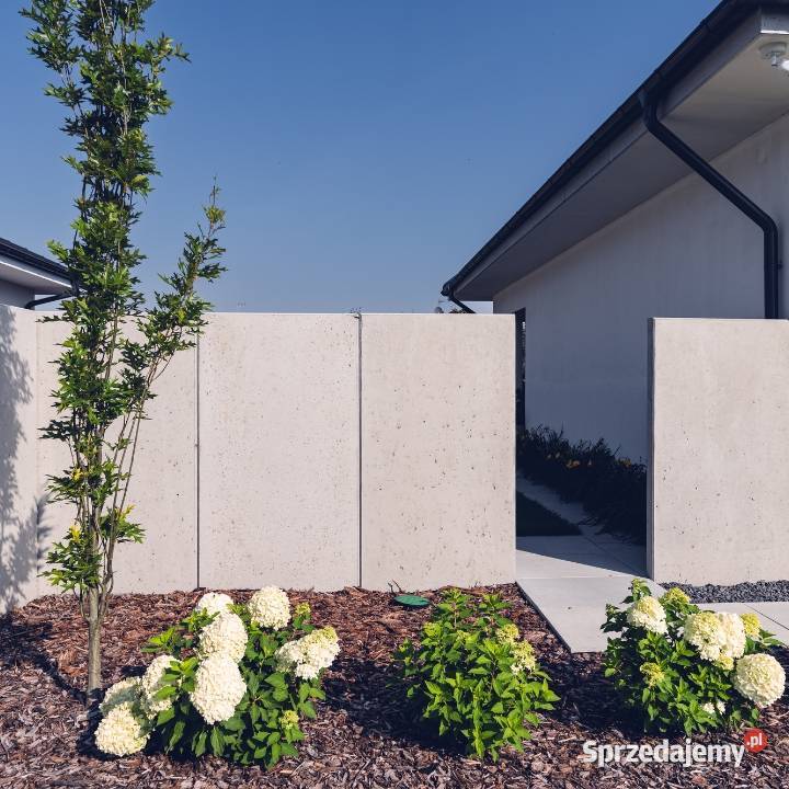 Mur Ogrodzeniowy 160cmx100 Beton małopolskie Gdów
