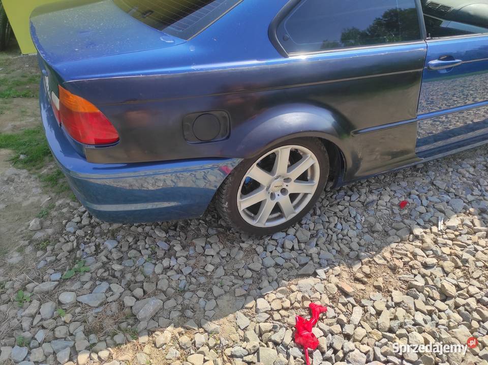 BMW E46 M3 felony błotnik tylne nakładki Sanok