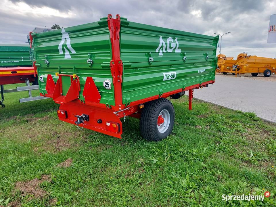 Przyczepa jednoosiowa AGL TR50