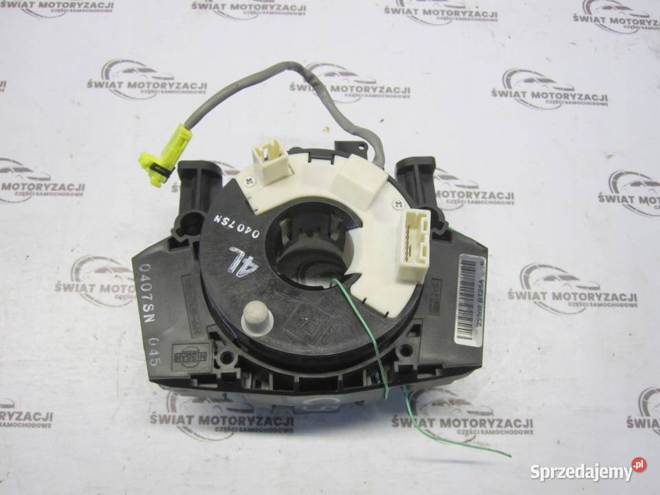 QASHQAI I J10 10r AIRBAG taśma zwijak 25560 osobowe Poduszki powietrzne Kielce