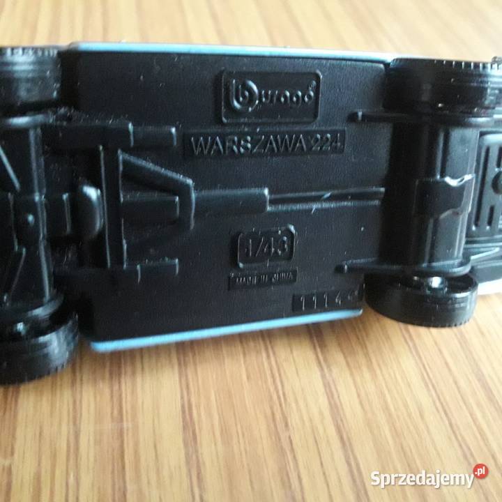 FSO Warszawa 224 Bburago 143 PRL 223 kultowe łódzkie Piotrków Trybunalski sprzedam