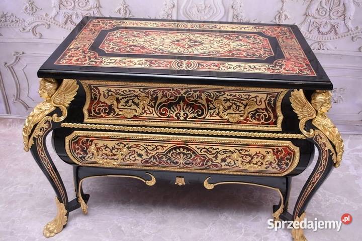 Królewska Komoda Szafa Boulle Liczne Zdobienia Komody Kraków