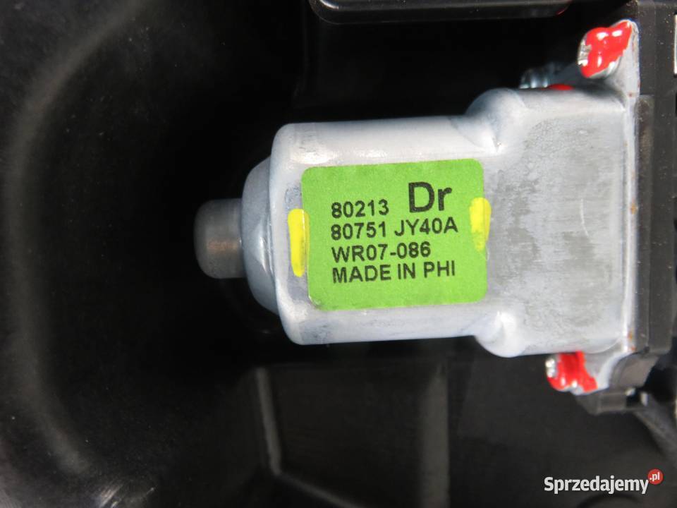 PODNOŚNIK SZYBY LEWY PRZEDNI RENAULT KOLEOS I HY osobowe