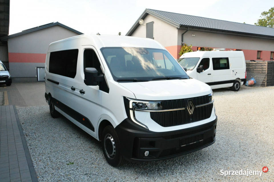 Renault Master 9 osobowy 2026r nowy 170 full wielofunkcyjna kierownica Warszawa