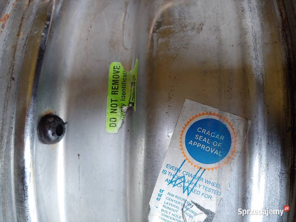 Felgi Chrom Cragar 15 Camaro Firebird TransAm Samochodowe Warszawa