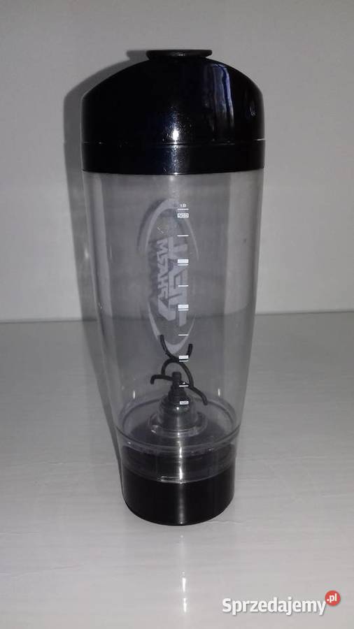 Shaker mieszadło elektryczne bidon sportowy Real Kołobrzeg