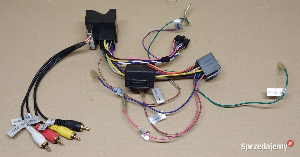 ADAPTER WIĄZKA INSTALACJA KABLE STEROWANIE Mielęcin