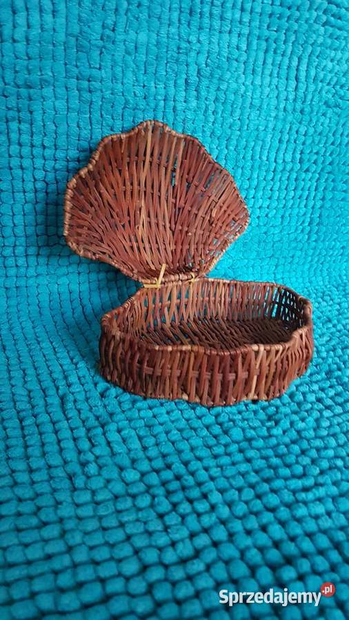 szkatułka wiklinowa boho Białogard