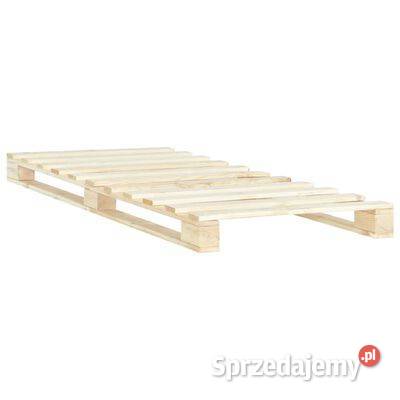 vidaXL Rama łóżka z palet lite drewno sosnowe 90 Warszawa