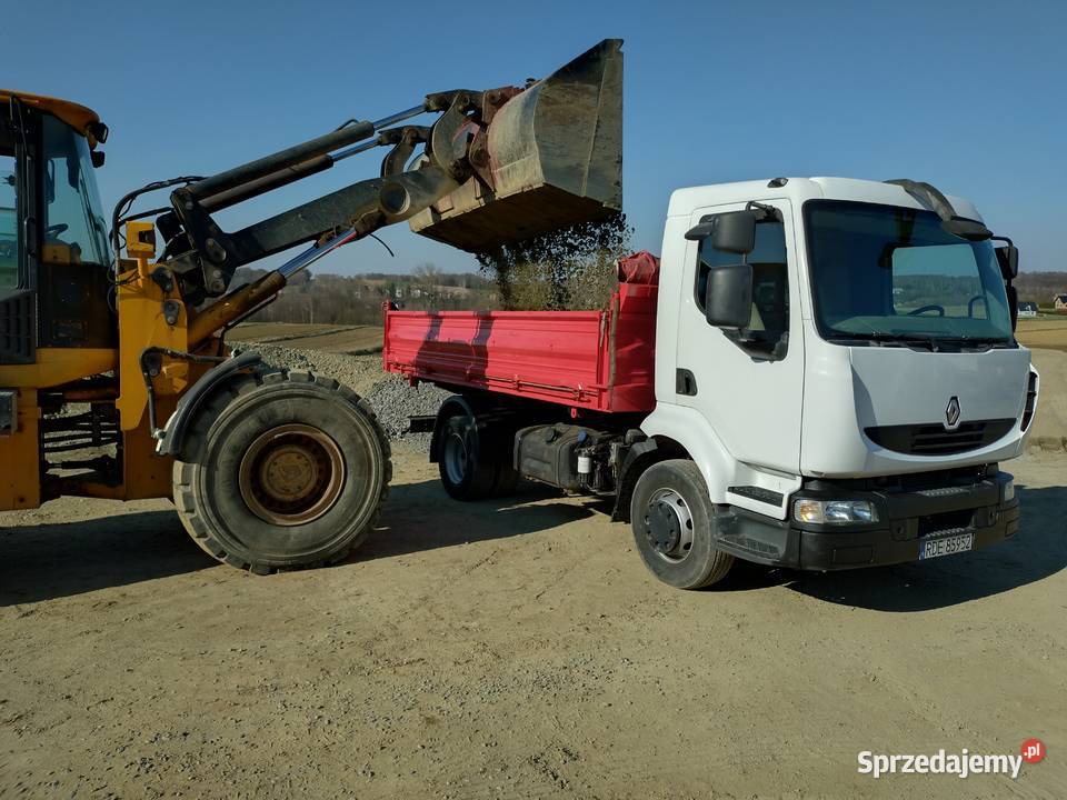 Renault Midlum kiper 3str meiller małe auto duża manualna