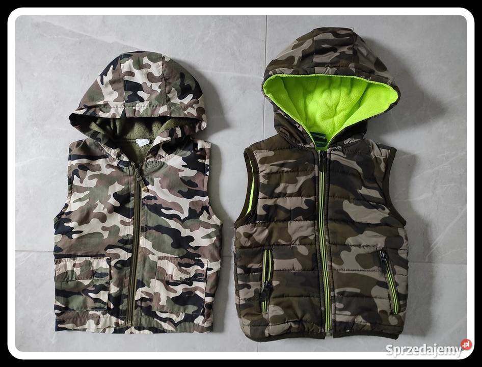 Bezrękawniki kamizelki chłopca MORO 92 98 Płock