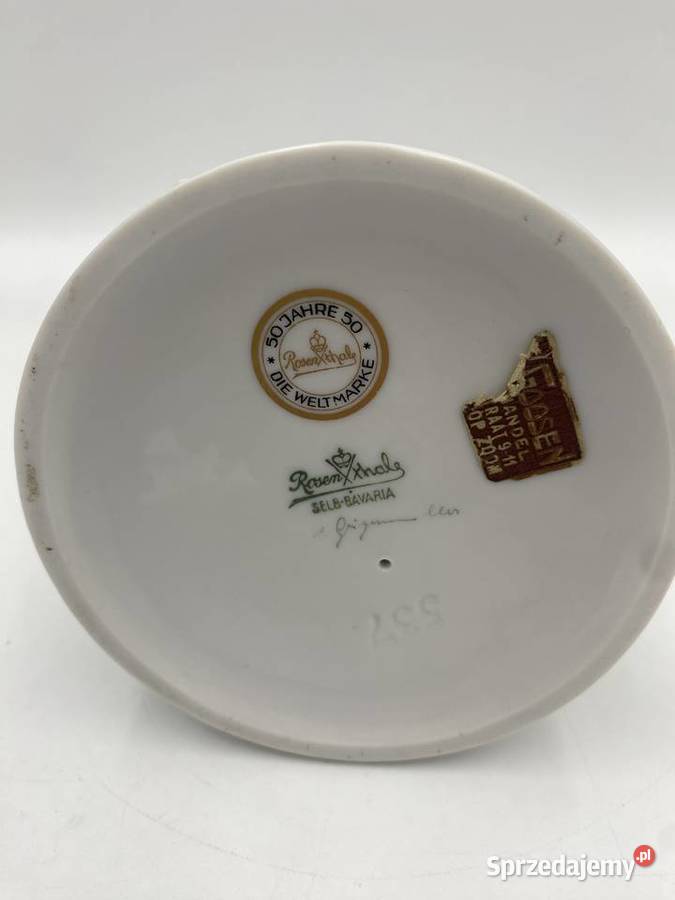 Porcelanowa figura Księżniczki z gęsią Rosenthal Poznań