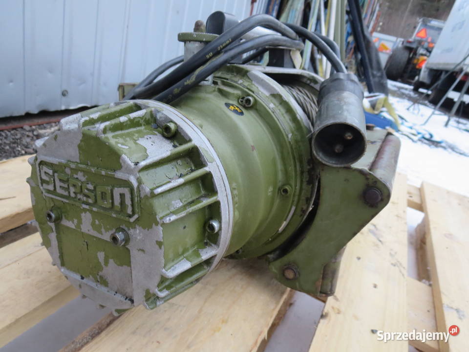 WYCIĄGARKA WCIĄGARKA SEPSON 25T MERCEDES WOLF Wąchock