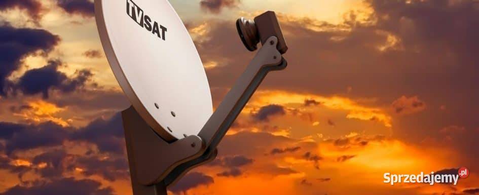 Montaż ustawienie anten telewizji satelitarnej Żywiec