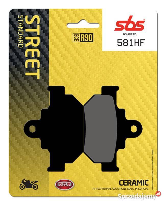 Klocki hamulcowe SBS 581HF SUZUKI LS 650 2005 Części motocyklowe lubuskie Trzciel