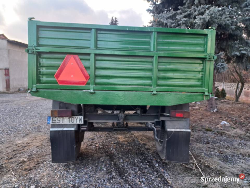 Przyczepa samochodowa rolnicza sztywna hl nowe Błaszki