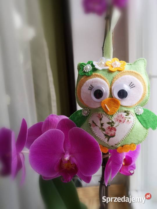 Sówkazawieszka Handmade z filcu Otrębusy sprzedam