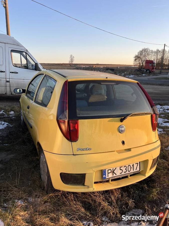 Fiat Punto 2 lift pakiet sporting 12 benzyna manualna Kalisz sprzedam