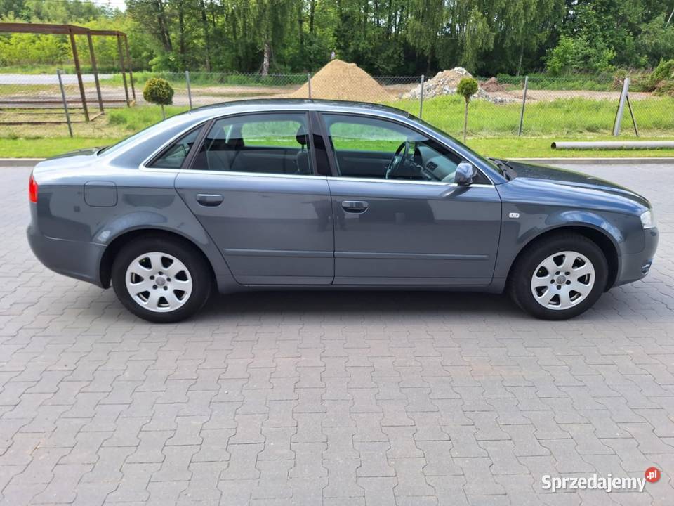 Audi A4 B7 20 benz klima Alu VAT marża małopolskie Ładna