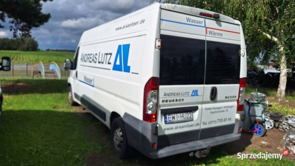 Peugeot Boxer Ciezarowy pełny VAT Raczyn