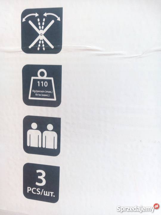 NAJTANIEJ Zestaw Mebli Balkonowych Stół Dwa Zabrze