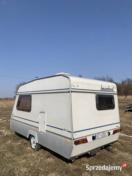 Przyczepa kempingowa bayerland 1989 Rok produkcji 1989 Częstochowa sprzedam