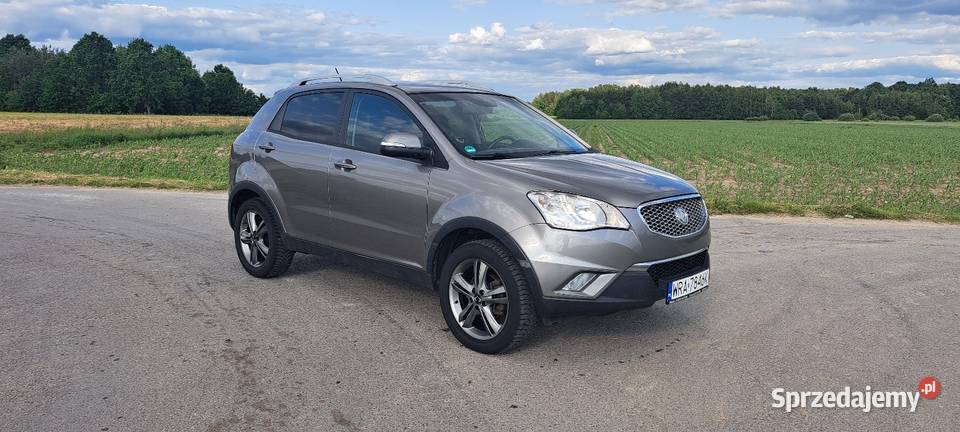 SSANGYONG KORANDO 20 BENZYNA 2013r SAPHIRE 135 elektrochrom. lusterka boczne Samochody osobowe Niemianowice