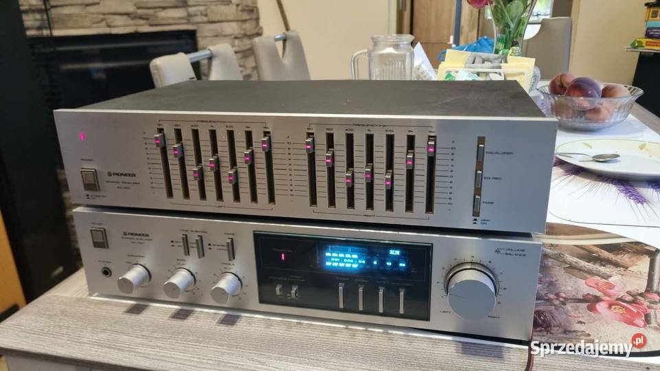 Wzmacniacz Pioneer SA 720 plus Korektor Pioneer Warta