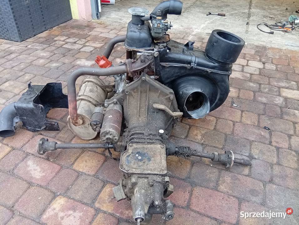 Silnik fiat 126p ze skrzynią Rok produkcji 1988